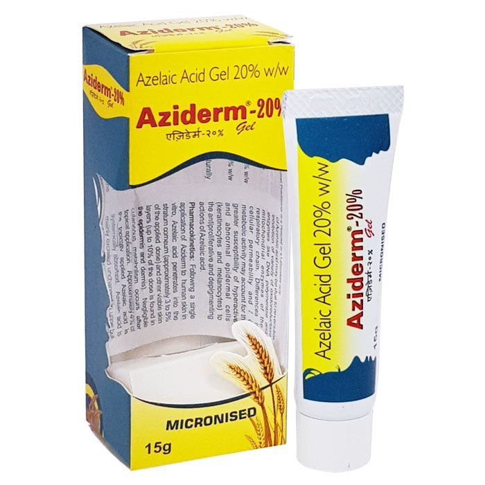 Aziderm Gel Azelaic Acid Generic Pharmacy U