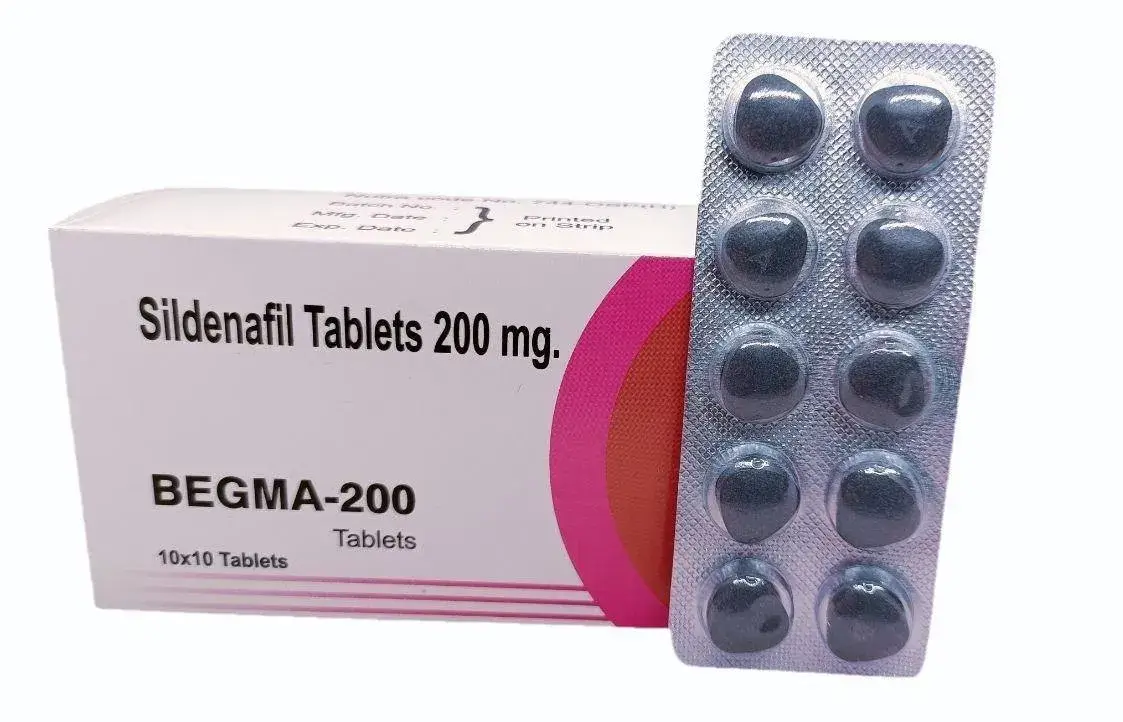 Begma Tablet sildenafil formulation for erectile dysfunction treatment