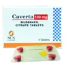 Caverta Tablet sildenafil erectile dysfunction treatment for male sexual enhancement