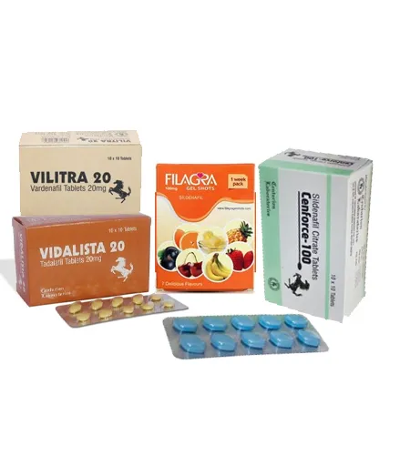 ED Trial Pack erectile dysfunction medication sampler for treatment evaluation