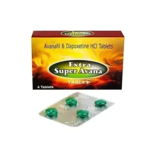 Extra Super Avana avanafil-dapoxetine combination for erectile dysfunction and premature ejaculation