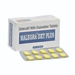 Malegra DXT Plus sildenafil-fluoxetine combination for erectile dysfunction treatment