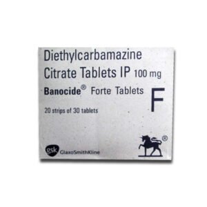 Banocide Forte 100 Mg (Diethylcarbamazine)