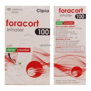 Foracort Inhaler 100 Mcg (Budesonide & Formoterol)