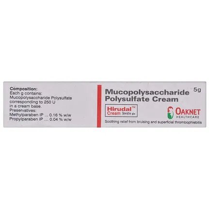 Hirudal Cream (Mucopolysaccharide Polysulfate)