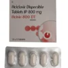 Aciclovir 800 mg antiviral tablet for herpes zoster and chickenpox treatment