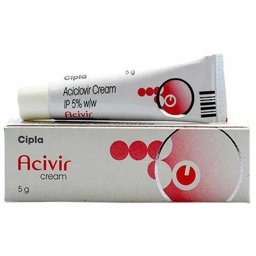 Acivir Cream antiviral treatment for herpes simplex and cold sores