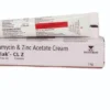 Acnelak-CLZ Cream clindamycin benzoyl peroxide combination gel for antibacterial acne treatment and pore clarification