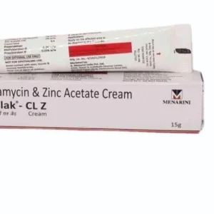 Acnelak-CLZ Cream clindamycin benzoyl peroxide combination gel for antibacterial acne treatment and pore clarification