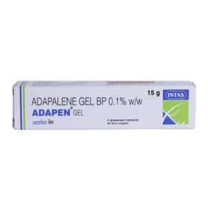 Adapen Gel adapalene retinoid formulation for acne vulgaris comedolytic treatment and skin texture improvement