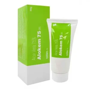 Alokem Gel aloe vera soothing formulation for skin hydration sunburn relief and dermatological healing support