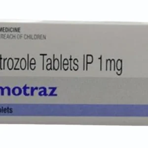 Armotraz 1 mg anastrozole tablets for estrogen-dependent breast cancer treatment and postmenopausal hormone suppression