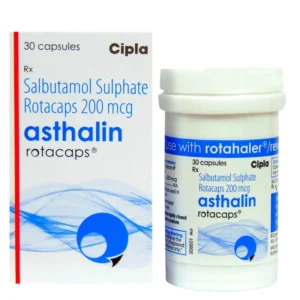 Asthalin Rotacaps salbutamol bronchodilator for asthma relief