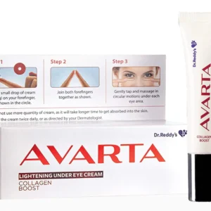Avarta Under Eye Cream advanced formula for dark circle reduction puffiness treatment and delicate periorbital skin rejuvenation