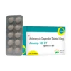 Azeetop 100 DT azithromycin dispersible tablets for pediatric bacterial infection respiratory tract and ear macrolide treatment