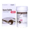 Beclate Rotacaps 400 mcg beclomethasone high-dose corticosteroid for persistent asthma