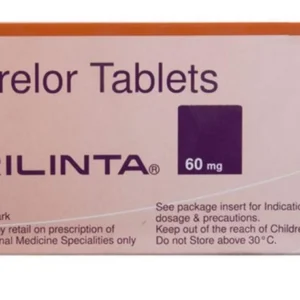 Brilinta 60 mg ticagrelor tablets for cardiovascular event prevention acute coronary syndrome and dual antiplatelet aggregation therapy