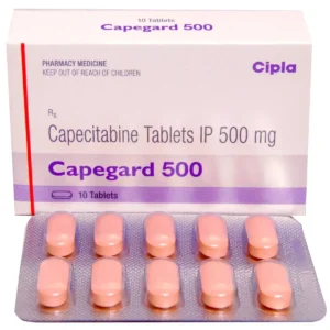 Capegard 500 mg capecitabine tablets for metastatic breast and colorectal cancer oral fluoropyrimidine chemotherapy