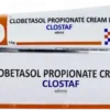 Clostaf Cream clobetasol propionate high-potency corticosteroid for severe inflammatory dermatoses psoriasis and eczema treatment
