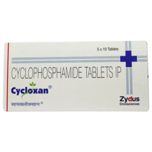 Cycloxan 50 mg tablet for cancer chemotherapy and autoimmune disease treatment
