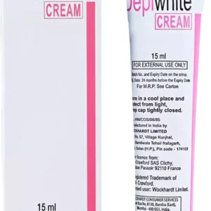 Depiwhite Cream depigmenting botanical complex for dark spot reduction uneven skin tone and hyperpigmentation brightening treatment