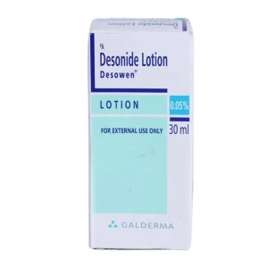 Desowen Lotion desonide mild corticosteroid for sensitive skin inflammatory conditions atopic dermatitis and scalp seborrhea treatment