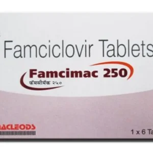 Famcimac 250 mg antiviral tablet for herpes simplex and varicella treatment