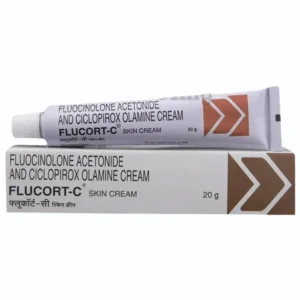 Flucort C Cream topical corticosteroid for dermatological use