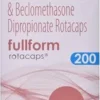 Fullform Rotacaps formoterol long-acting bronchodilator for COPD and asthma