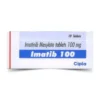 Imatib 100 mg tablet for leukemia treatment and gastrointestinal stromal tumors