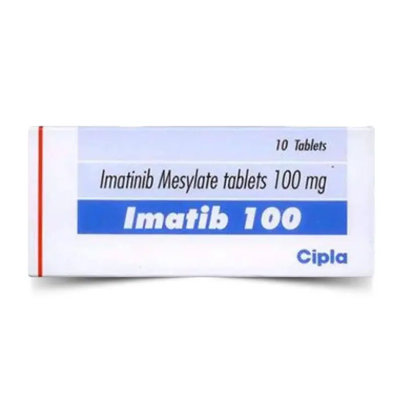 Imatib 100 mg tablet for leukemia treatment and gastrointestinal stromal tumors