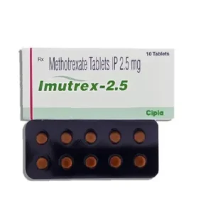 Imutrex 2.5 mg immunosuppressant tablet for autoimmune disease treatment