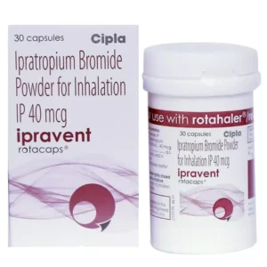 Ipravent Rotacaps ipratropium bromide anticholinergic for COPD maintenance therapy