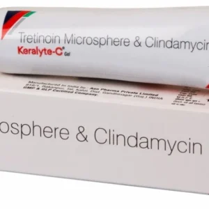 Keralyte C Gel keratolytic exfoliant with vitamin C for acne and skin renewal