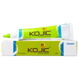 Kojic Cream skin lightening depigmenting agent for dark spots and hyperpigmentation