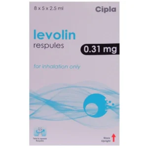 Levolin Respules salbutamol nebulizer solution for acute asthma and bronchospasm