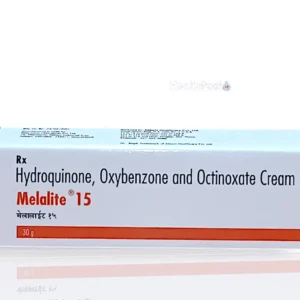 Melalite 15 Cream depigmenting hydroquinone for melasma and dark spots treatment