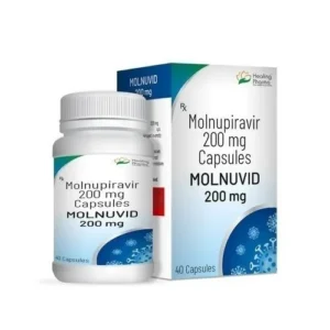 Molnuvid 200 mg antiviral tablet for COVID-19 treatment and viral infection