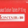 Montair 10 mg montelukast leukotriene antagonist for asthma and allergies