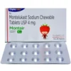 Montair Chewable 4 mg montelukast leukotriene antagonist for pediatric asthma