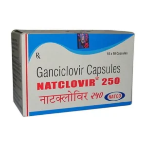Natclovir 250 mg antiviral tablet for herpes simplex and varicella treatment
