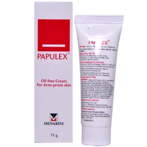Papulex Cream anti-acne treatment for inflammatory acne and papules