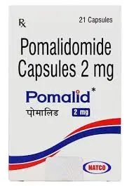 Pomalid 2 mg pomalidomide capsules for relapsed multiple myeloma and refractory hematologic malignancy treatment