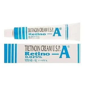 Retino A Cream tretinoin retinoid for acne and anti-aging wrinkle treatment