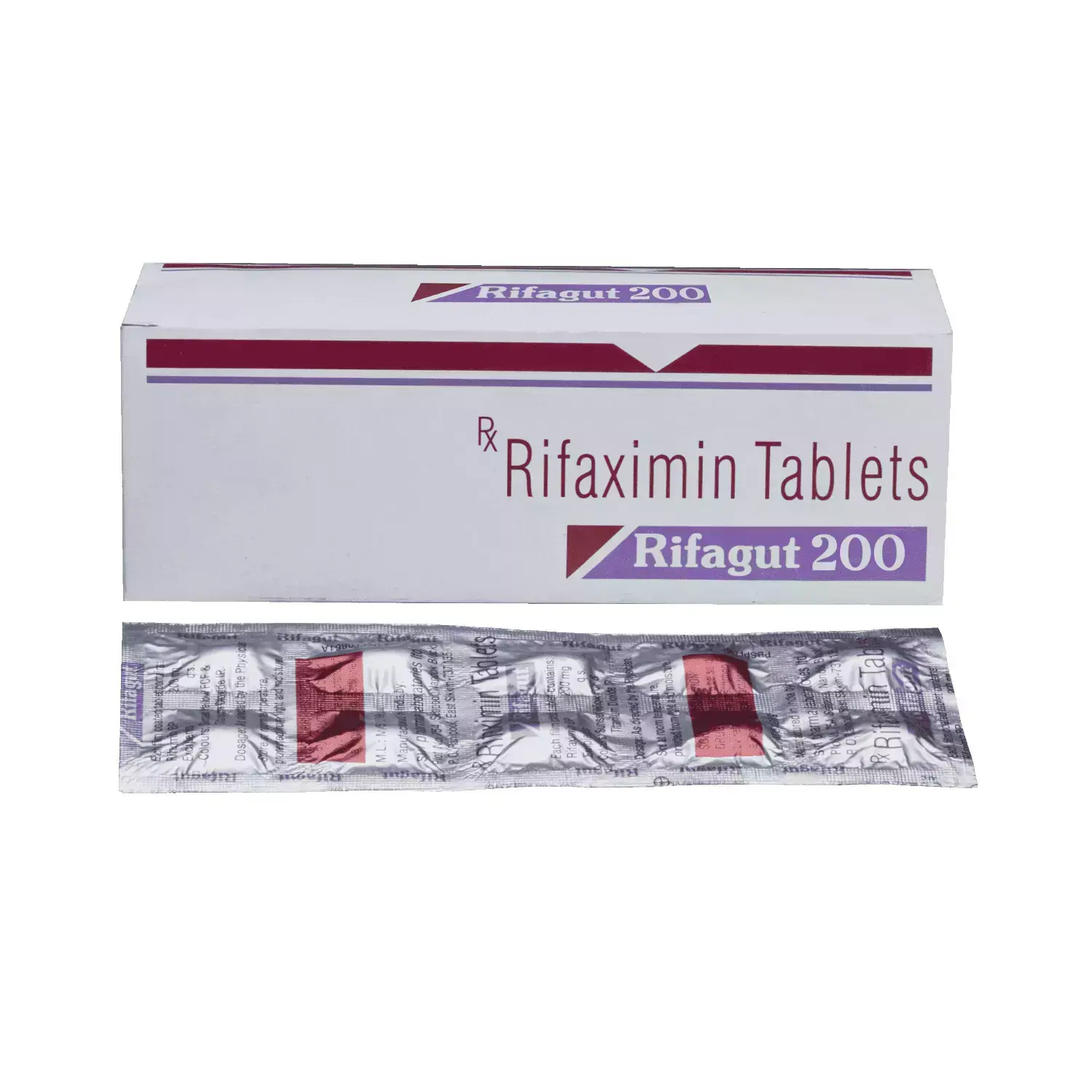 Rifagut 200 mg rifaximin tablets for hepatic encephalopathy and irritable bowel syndrome antibiotic treatment