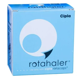 Rotahaler Inhalation Device dry powder inhaler for asthma and COPD medication delivery