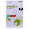 Seroflo Inhaler 50 mcg combination corticosteroid-bronchodilator for asthma control