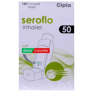 Seroflo Inhaler 50 mcg combination corticosteroid-bronchodilator for asthma control