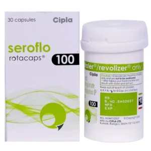 Seroflo Rotacaps 100 mcg combination inhaled corticosteroid-bronchodilator for asthma
