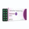 Tamoxifen 10 mg tablets for estrogen receptor-positive breast cancer treatment and prevention therapy